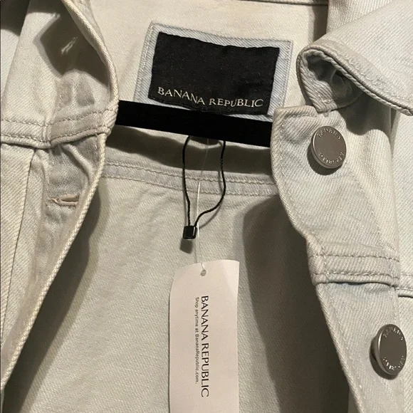 Banana Republic Light blue Jean Jacket - Picture 2 of 5